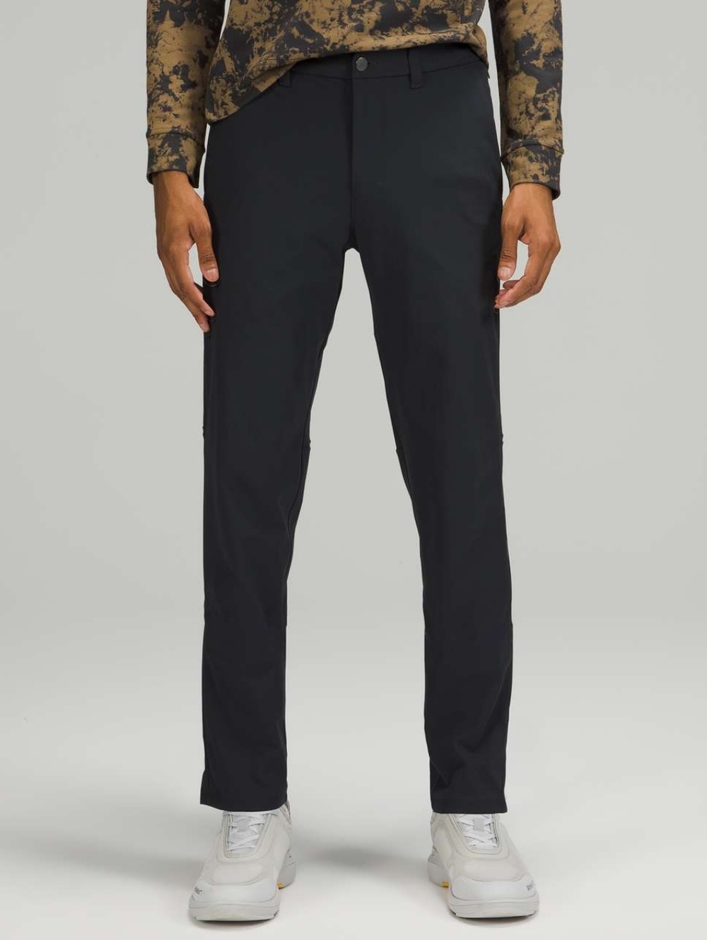 Lululemon Commission Pant Slim 35" X 32" Warpstreme Black Obsidian